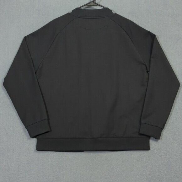 Cuts Clothing Men's L Black Hyperloop Bomber Snap Button The Friday Project - Picture 8 of 12